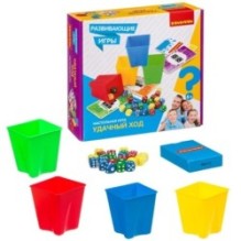 Развивающая настольная игра "УДАЧНЫЙ ХОД" Bondibon