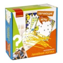 Обучающая настольная игра "ЛИНЕЙНАЯ ЛОГИКА" Bondibon