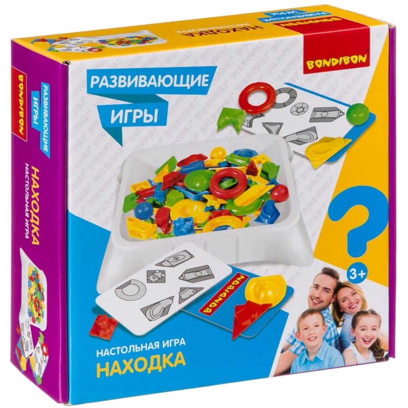 Развивающая настольная игра "НАХОДКА" Bondibon