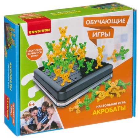 Обучающая настольная игра "АКРОБАТЫ" Bondibon