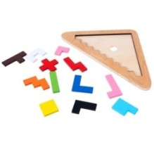 Развивающая игра-головоломка «ЗИГЗАГ» Развивающие игры из дерева Bondibon