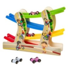 Развивающая игра из дерева Bondibon «ГОНКИ»