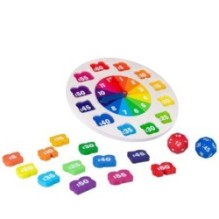 Развивающие игры из дерева Bondibon Чудо часики «ТИКИ-ТАК», BOX 22,5?3?22,5 см