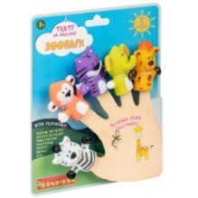 Пальчиковый театр "Зоопарк", 5 игрушек Bondibon