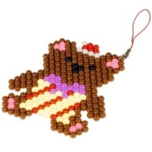 Набор для творчества АКВАМОЗАИКА "НОВОГОДНЯЯ 2" 1000 блестящих и неоновых бусин, подвески Творчество с Луки Bondibon