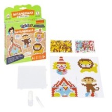 Набор для творчества АКВАМОЗАИКА "НА АРЕНЕ ЦИРКА" 1000 бусин, Творчество с Буки Bondibon