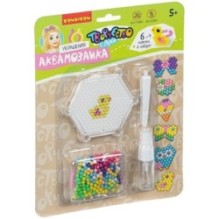 Набор для творчества АКВАМОЗАИКА "УКРАШЕНИЯ" 350 бусин, 6 колец Творчество с Луки Bondibon