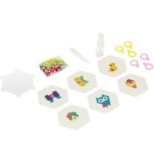 Набор для творчества АКВАМОЗАИКА "УКРАШЕНИЯ" 350 бусин, 6 колец Творчество с Луки Bondibon