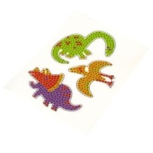 Набор для творчества АЛМАЗНАЯ МОЗАИКА "ДИНОЗАВРЫ" блестящие наклейки Творчество с Буки Bondibon