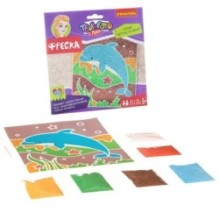 Набор для творчества Bondibon "Фреска Морские обитатели"