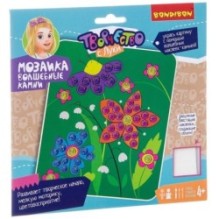 Набор для творчества Bondibon "Волшебные камни Чудесные цветы"