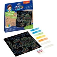 Набор для творчества АППЛИКАЦИЯ КРАСКАМИ "СЛОН" Творчество с Буки Bondibon