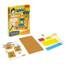 Набор для творчества BONDIBON. Мозаика с гвоздями и молоточком 2