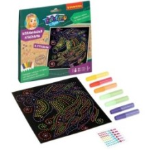 Набор для творчества АППЛИКАЦИЯ КРАСКАМИ "ЕДИНОРОГ" Творчество с Луки Bondibon