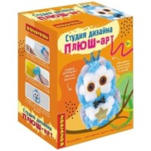 Набор для детского творчества "ПЛЮШ-арт" СОВА Студия дизайна Bondibon