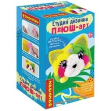 Набор для детского творчества "ПЛЮШ-арт" КОТЁНОК разноцветный Студия дизайна Bondibon