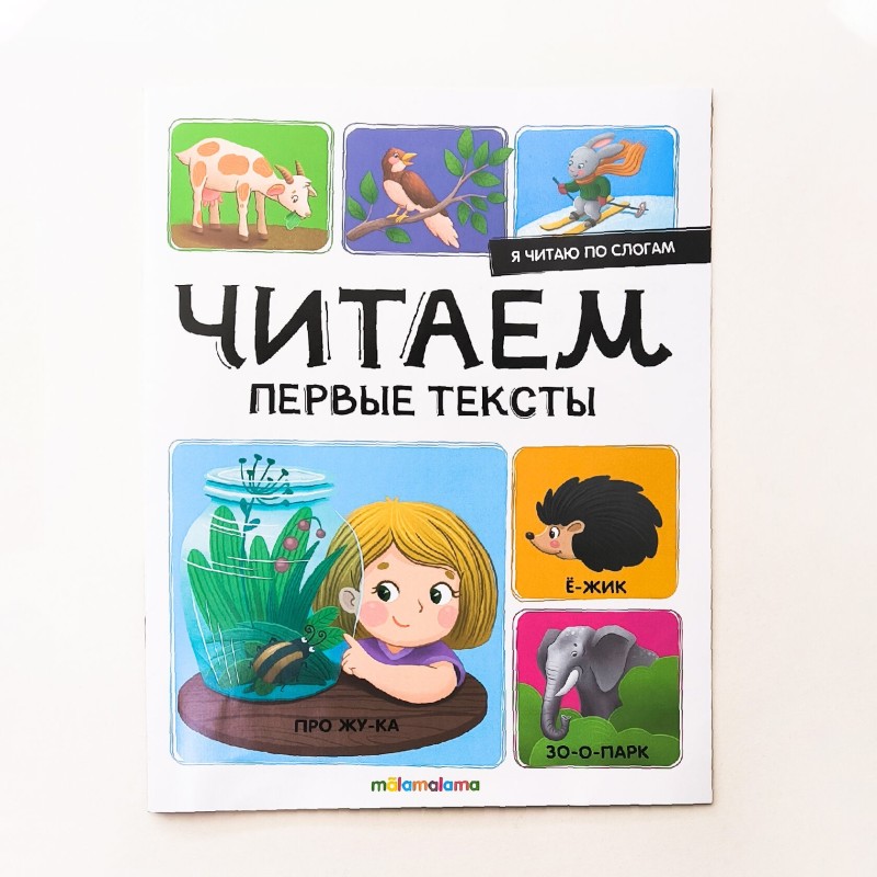 Я читаю по слогам. Читаем первые тексты