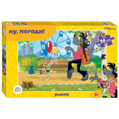 Мозаика "puzzle" maxi 24 "Ну,погоди! (new)" (С/м)