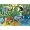Напольный пазл "Джунгли" (Большие)