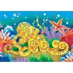 Напольный пазл "Морские жители" (Средние)