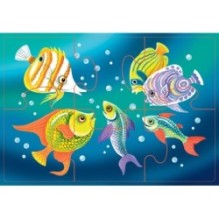Напольный пазл "Морские жители" (Средние)