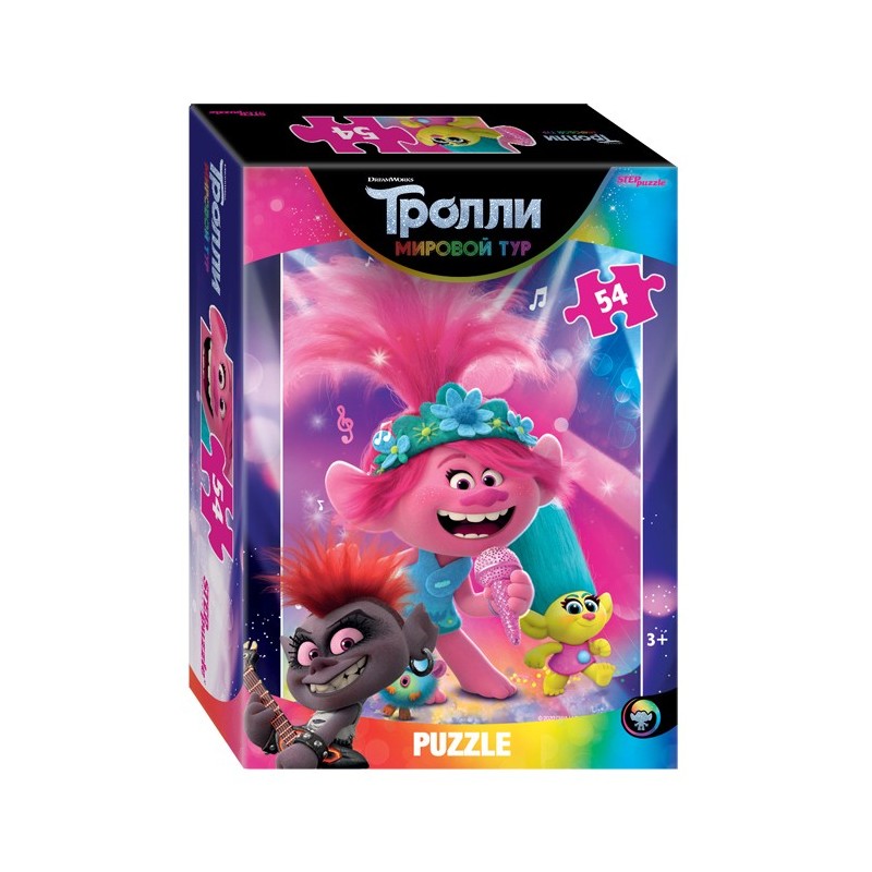 Мозаика "puzzle" 54 "Trolls - 2" (DreamWorks)