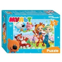 Мозаика "puzzle" 54 "Мульт. Ми-ми-мишки. Сказочный патруль и др. " (0+ Медиа)