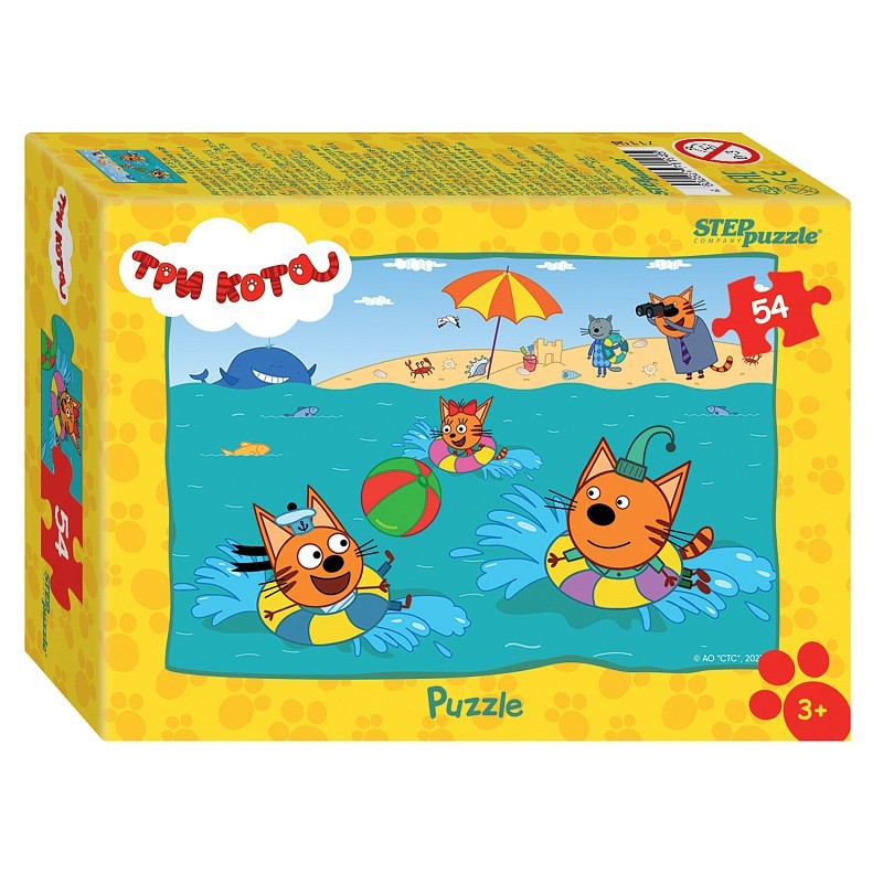 Мозаика "puzzle" 54 "Три кота - 1" (AO "СТС")