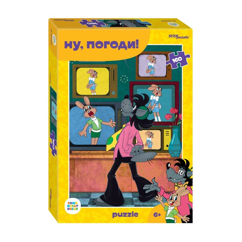Мозаика "puzzle" 160 "Ну, погоди!" (С/м)