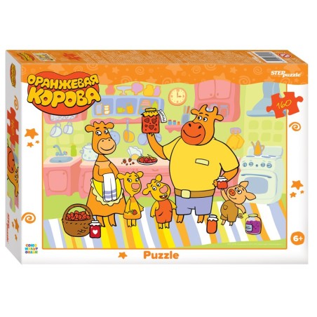 Мозаика "puzzle" 160 "Оранжевая корова" (С/м)