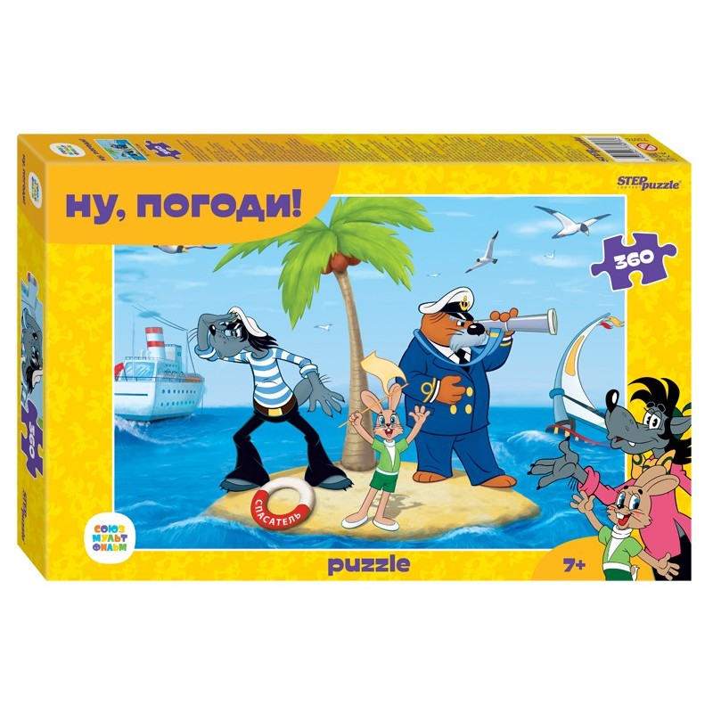 Мозаика "puzzle" 360 "Ну, погоди! (new)" (С/м)