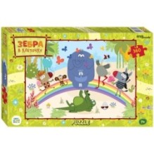 Мозаика "puzzle" 360 "Зебра в клеточку" (С/м)