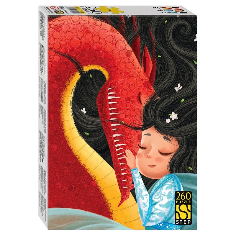 . Мозаика "puzzle" 260 "Девочка и дракон"