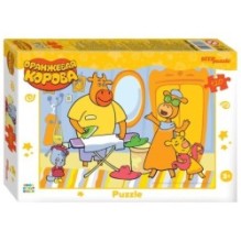 Мозаика "puzzle" 120 "Оранжевая корова"