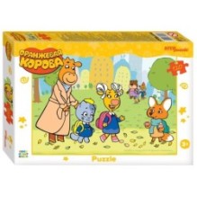 Мозаика "puzzle" 120 "Оранжевая корова"