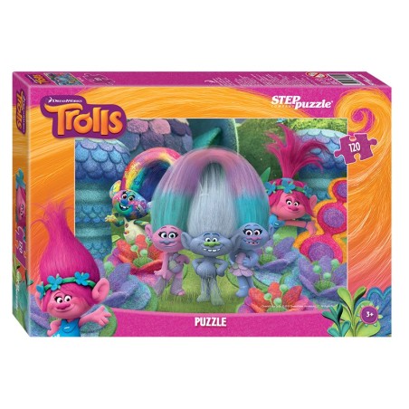 Мозаика "puzzle" 120 "Trolls" (DreamWorks)