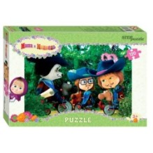 Мозаика "puzzle" 120 "Маша и Медведь - 2" (Анимаккорд)