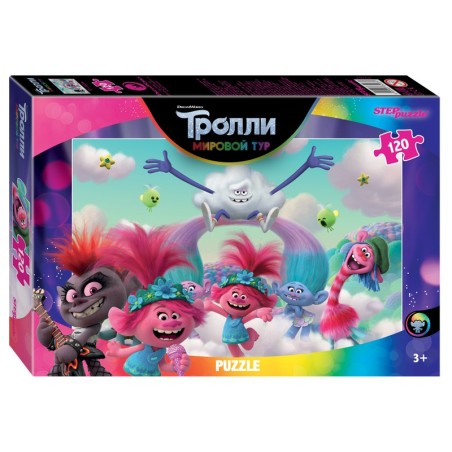 Мозаика "puzzle" 120 "Trolls - 2" (DreamWorks)