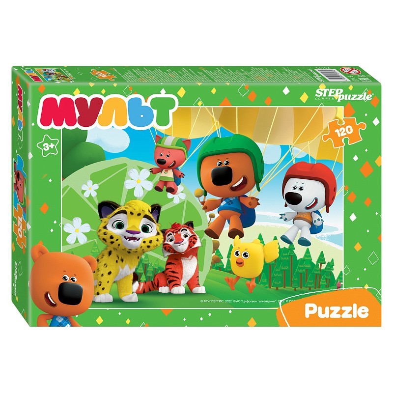 Мозаика "puzzle" 120 "Мульт. Ми-ми-мишки. Сказочный патруль и др. " (0+ Медиа)