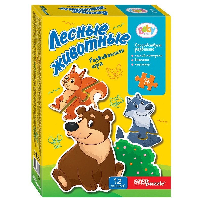 Игра-малышка "Лесные животные" (Baby Step) Игра-малышка "Лесные животные" (Baby Step)
