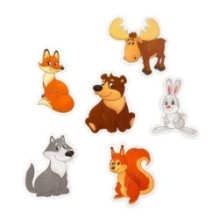 Игра-малышка "Лесные животные" (Baby Step)