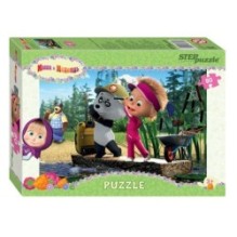 Мозаика "puzzle" 80 "Маша и Медведь - 2"