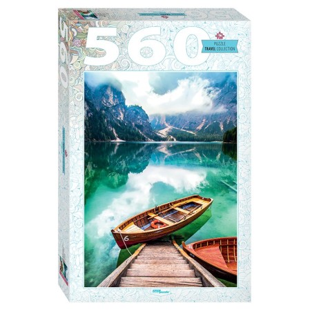Мозаика "puzzle" 560 "Италия. Озеро Брайес"