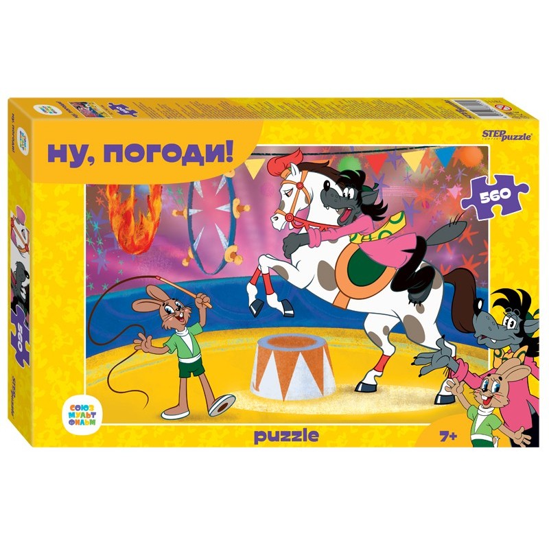 Мозаика "puzzle" 560 "Ну, погоди!" (С/м)