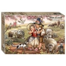 Мозаика "puzzle" 1000 "Паcтушок и пастушка"(Vintage collection)