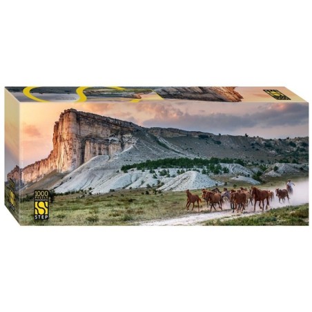 Мозаика "puzzle" 1000 "Крым. Белая скала" (Панорама)