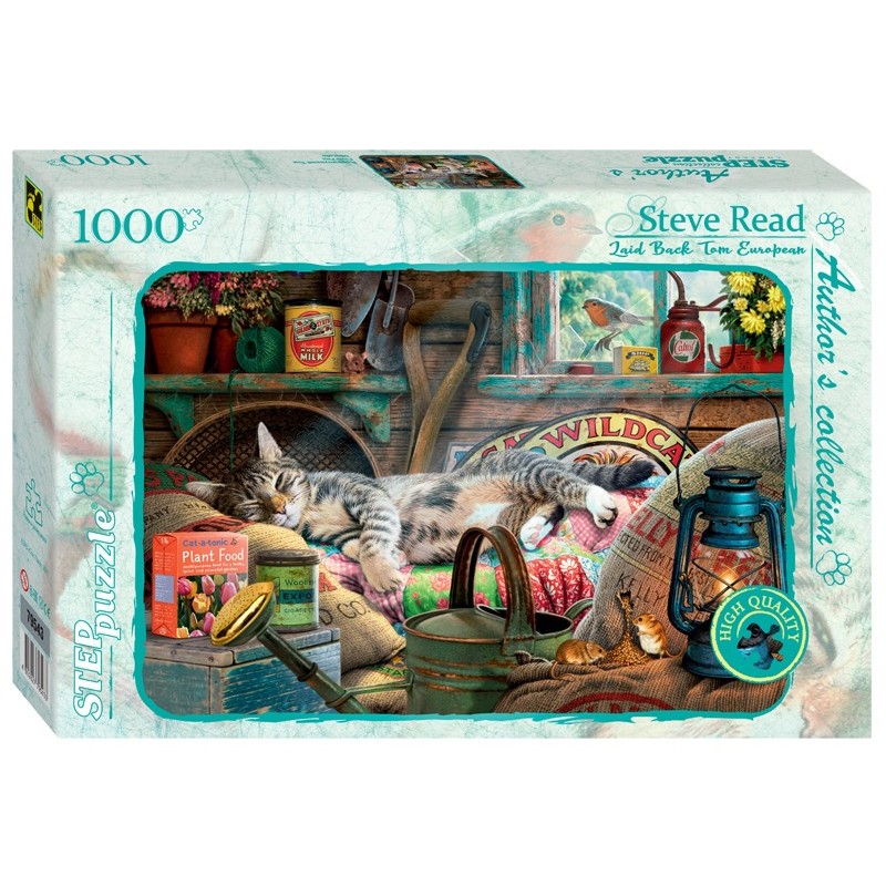 Мозаика "puzzle" 1000 "Вздремнувший Том" (Авторская коллекция)