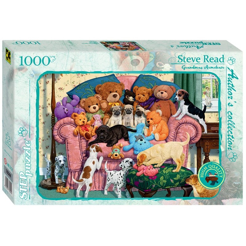 Мозаика "puzzle" 1000 "Бабушкино кресло" (Авторская коллекция)