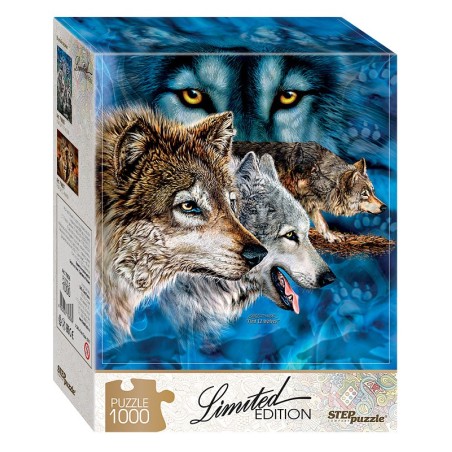 Мозаика "puzzle" 1000 "Найди 12 волков" (Limited Edition)