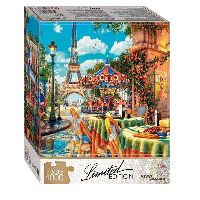 Мозаика "puzzle" 1000 "Кафе в Париже" (Limited Edition)
